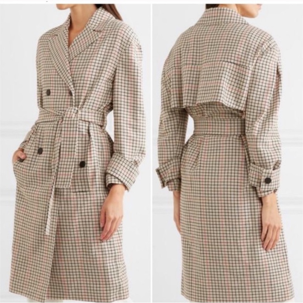 New Maje belted trench coat, brand new, Size 40